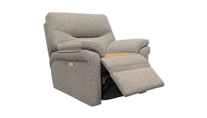 G Plan Seattle Electric Recliner Lowry Sand